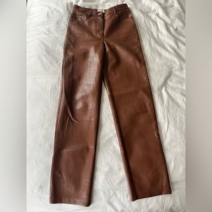 Aritzia Leather Pants